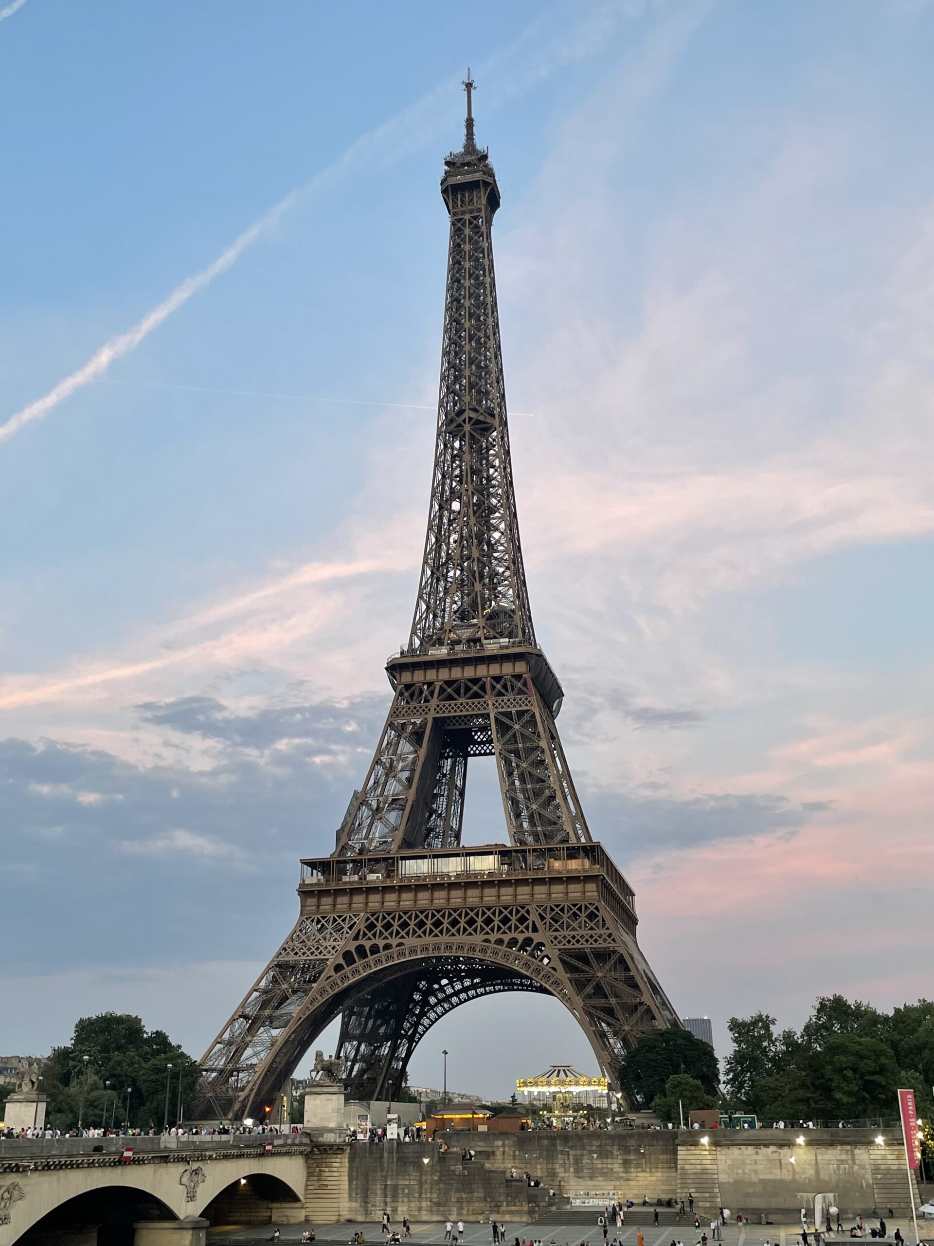 The Eiffel Tower by day